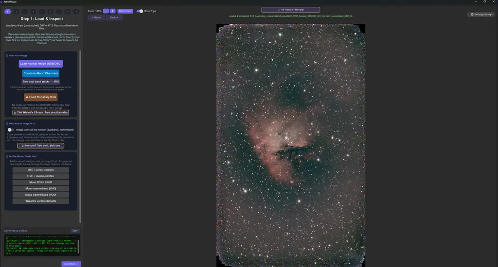 AstroWizard Tutorial