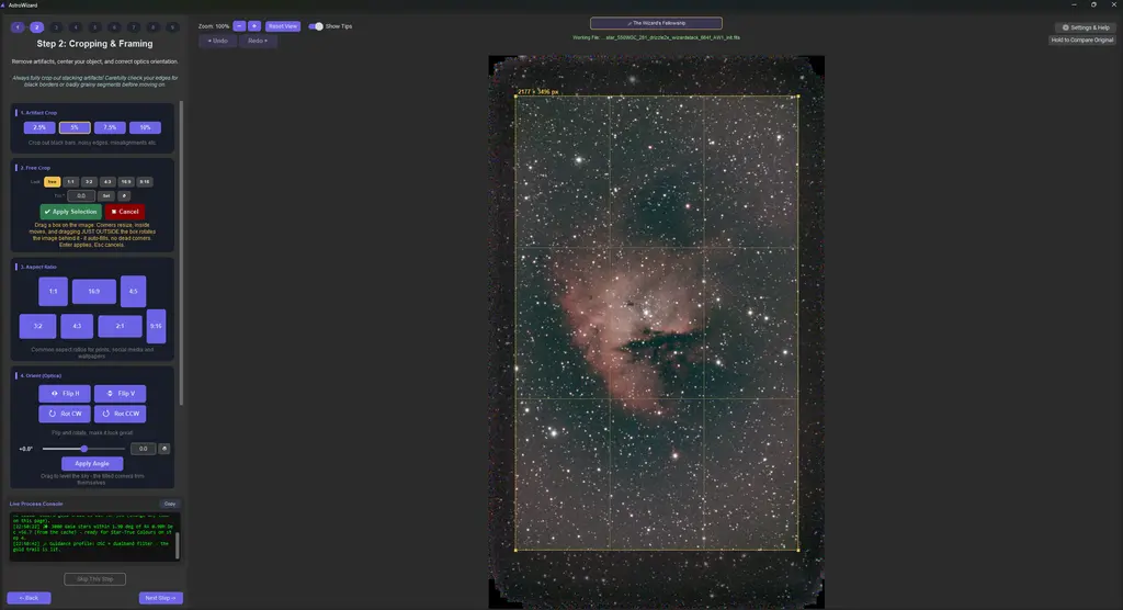 AstroWizard Tutorial