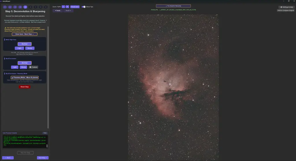 AstroWizard Tutorial