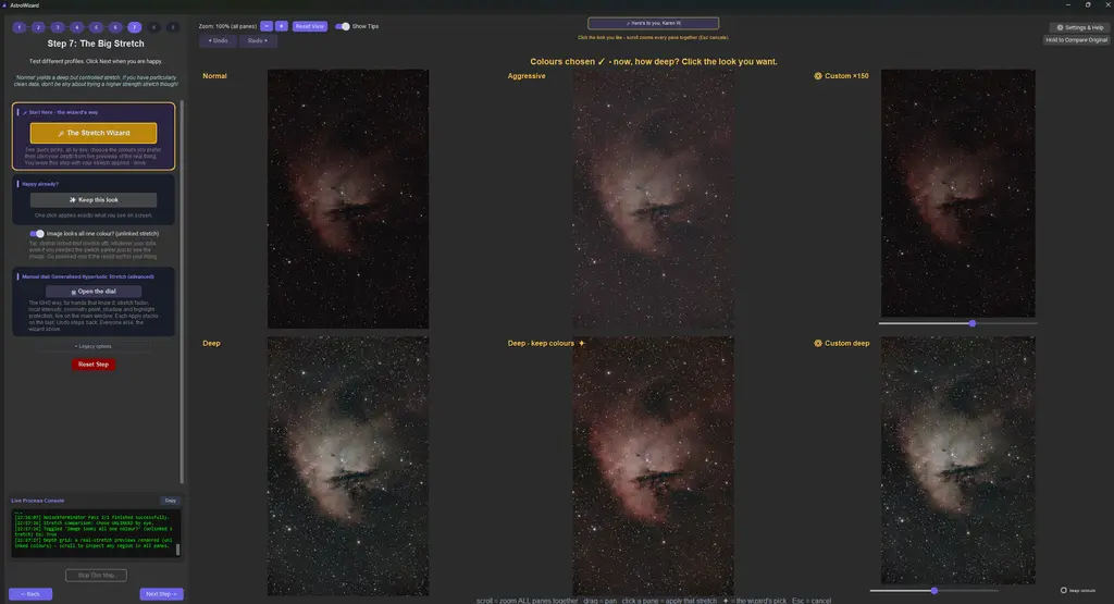 AstroWizard Tutorial