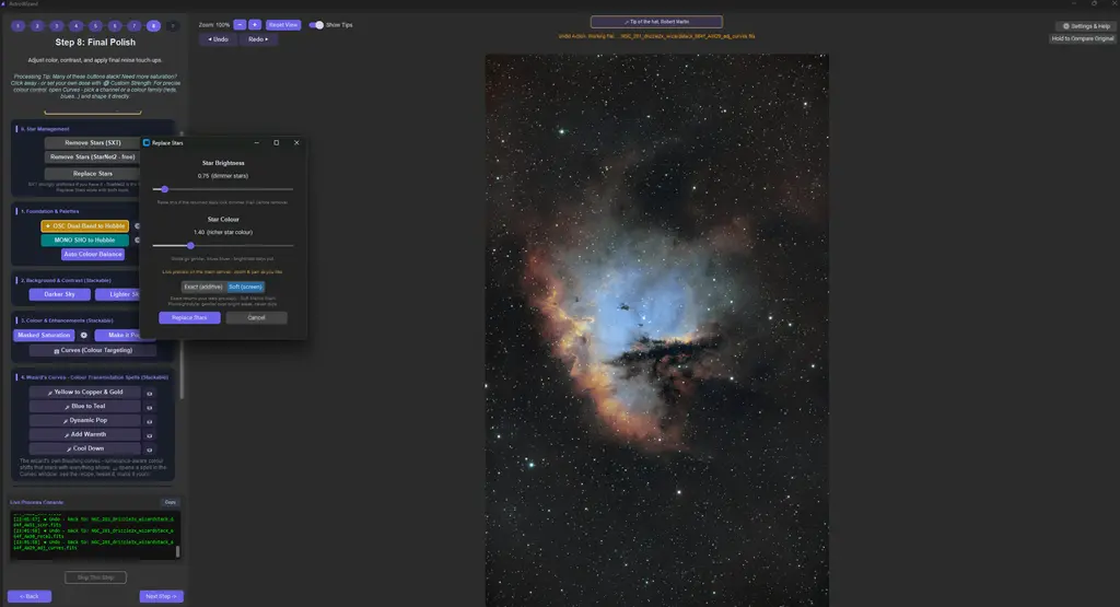 AstroWizard Tutorial